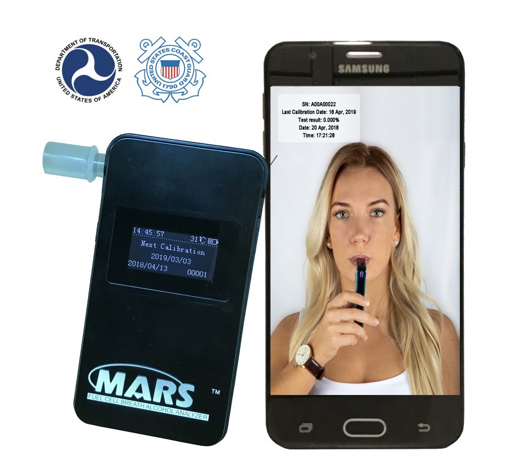 Alcovisor Mars Elite Fuel Cell Alcohol Breathalyzer with Printer
